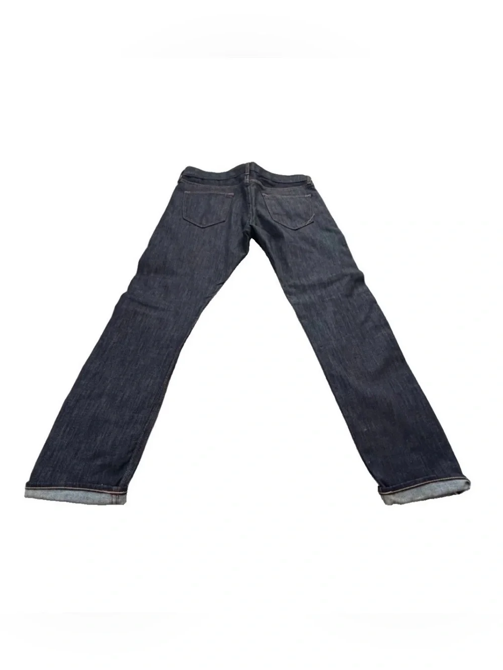 Men Banana Republic Premium Selvedge Skinny Rapid Movement Denim 34W X 32L  Blue